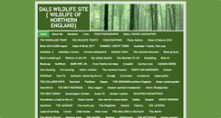 Desktop Screenshot of dalswildlifesite.com