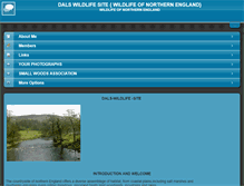 Tablet Screenshot of dalswildlifesite.com